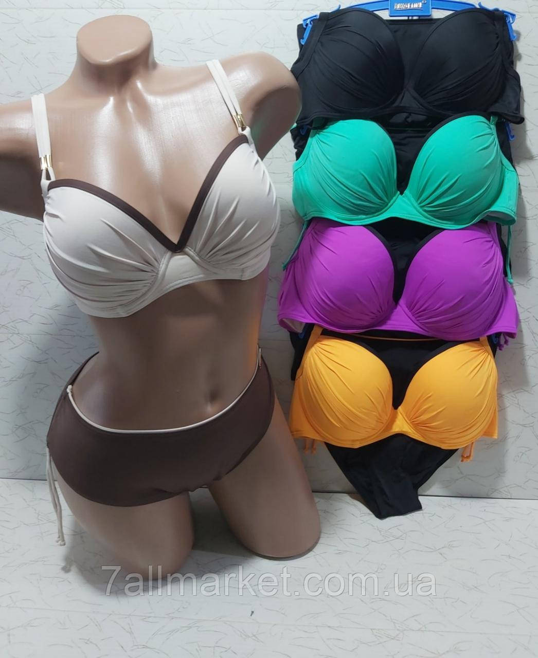 Купальник жіночий роздільний розміри 44-52 (5 кв) "ZIMALETTO" недорого від прямого постачальника