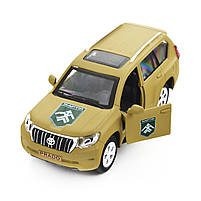 Машинка металева серії Шеврони Героїв Toyota Prado Хартія 1:40 5*12*4см (KM6188), фото 3