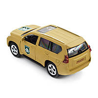 Машинка металева серії Шеврони Героїв Toyota Prado Хартія 1:40 5*12*4см (KM6188), фото 4