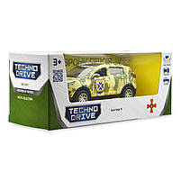 Машинка металева серії Шеврони Героїв Kia Sportage R 56 ОМПБр 1:39 5*11*4см (250362M), фото 6