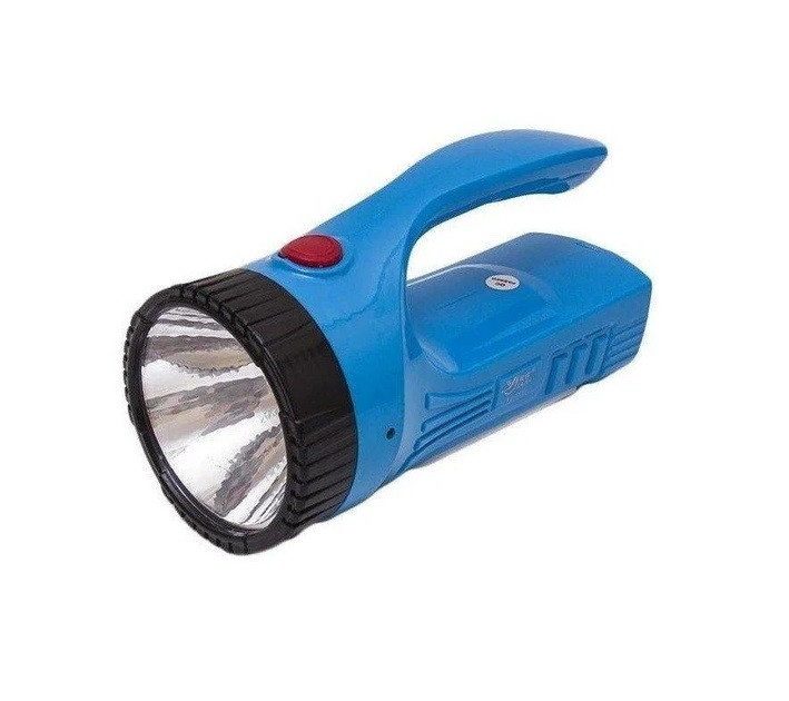 Ліхтар переносний акумуляторний Yajia YJ-2833 1W+12xLED 880mAh із зарядкою від мережі Blue (7_00967), фото 1