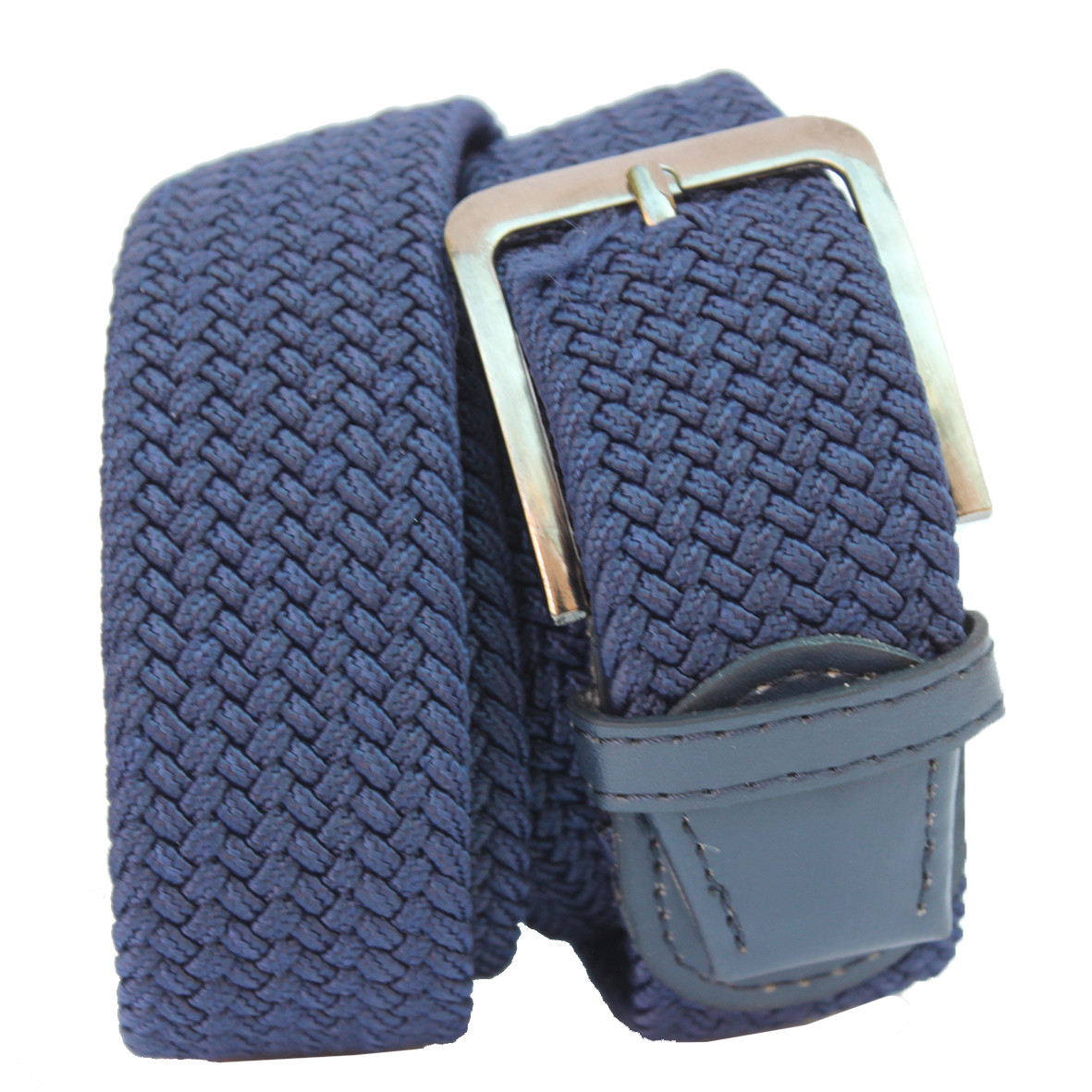 Ремінь плетінка гумкабатал синій, 40мм -купити оптом в Одесі
