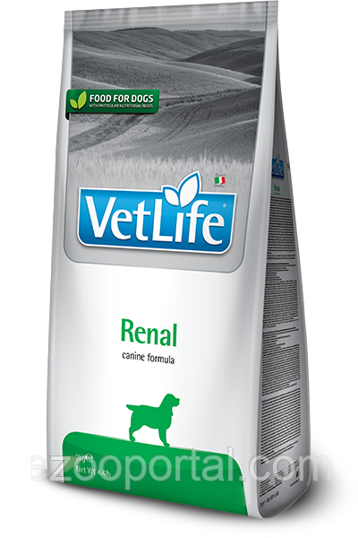 Сухий лікувальний корм для собак Farmina Vet Life Renal canine 2кг