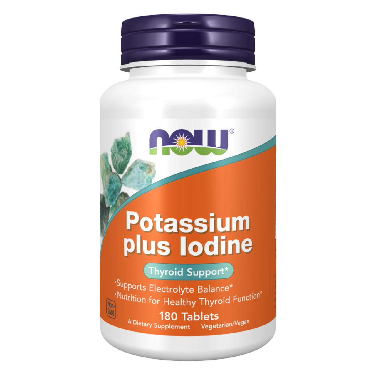 Potassium plus Iodine - 180 tabs, фото 1