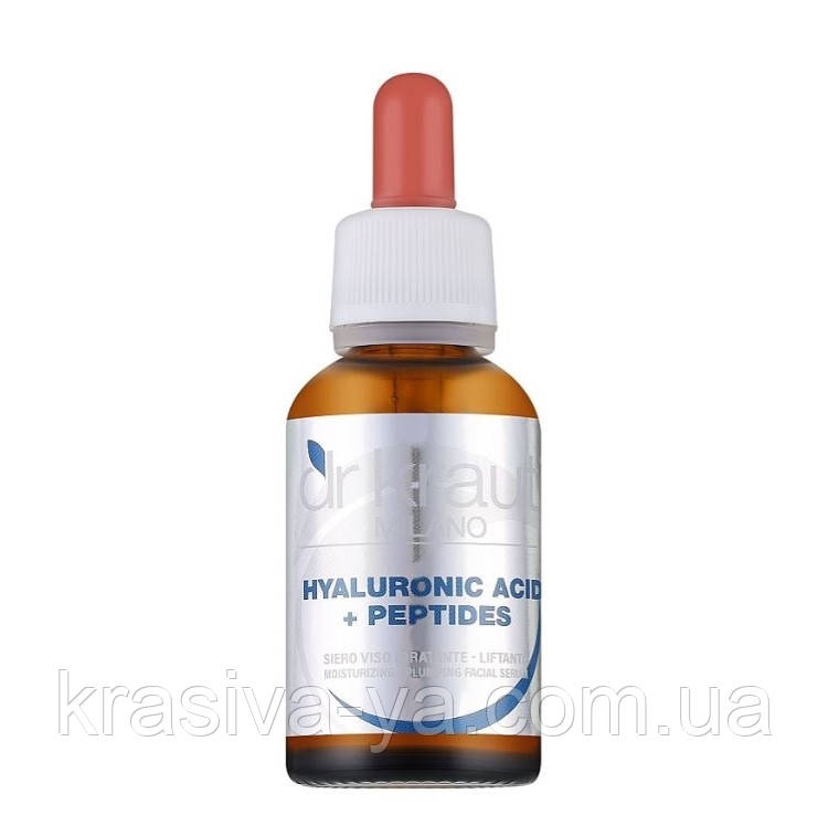 Hyaluronic Acid + Peptides Serum Антивікова ліфтинг сироватка з гіалуроновою кислотою та пептидами, 30 мл