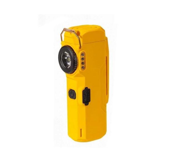 Портативний ліхтарик RIAS D51-COB акумуляторний із запальничкою Type-C Yellow (3_05273), фото 1