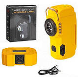 Портативний ліхтарик RIAS D50-COB акумуляторний із запальничкою Type-C Yellow (3_05274), фото 2