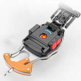 Портативний LED ліхтарик RIAS W5147-COB акумуляторний мультитул із запальничкою та карабіном Type-C (3_05282), фото 3