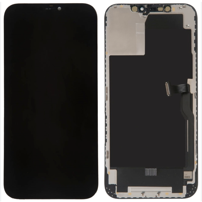 Дисплей (екран) для iPhone 12 Pro Max, чорний, TFT (In-Cell) PK