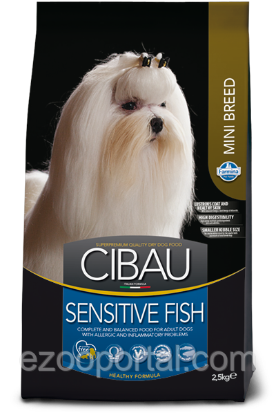 Сухий корм для собак Farmina Cibau Sensitive Fish Adult Mini 2,5кг