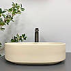 Умивальник (раковина) VBI VERONA 50 BEIGE MATT накладний, фото 5