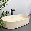 Умивальник (раковина) VBI VERONA 70 BEIGE MATT накладний, фото 5
