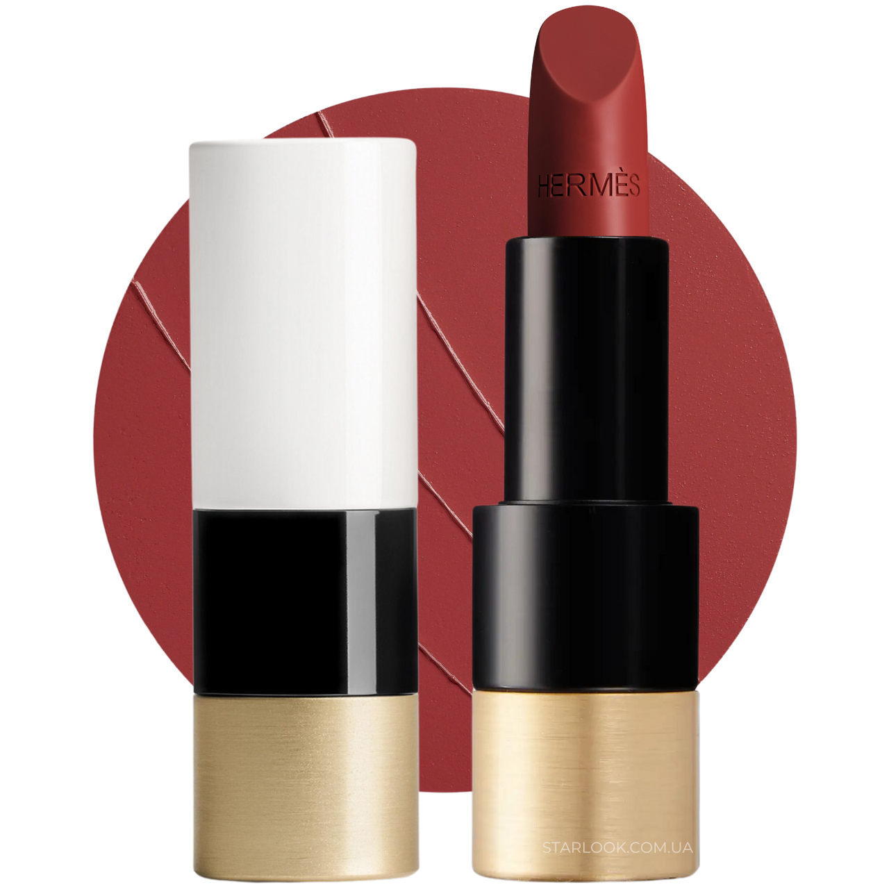 Сатинова помада Hermes Rouge Satin Lipstick 86 Beige Sienne без коробки 3.5 г