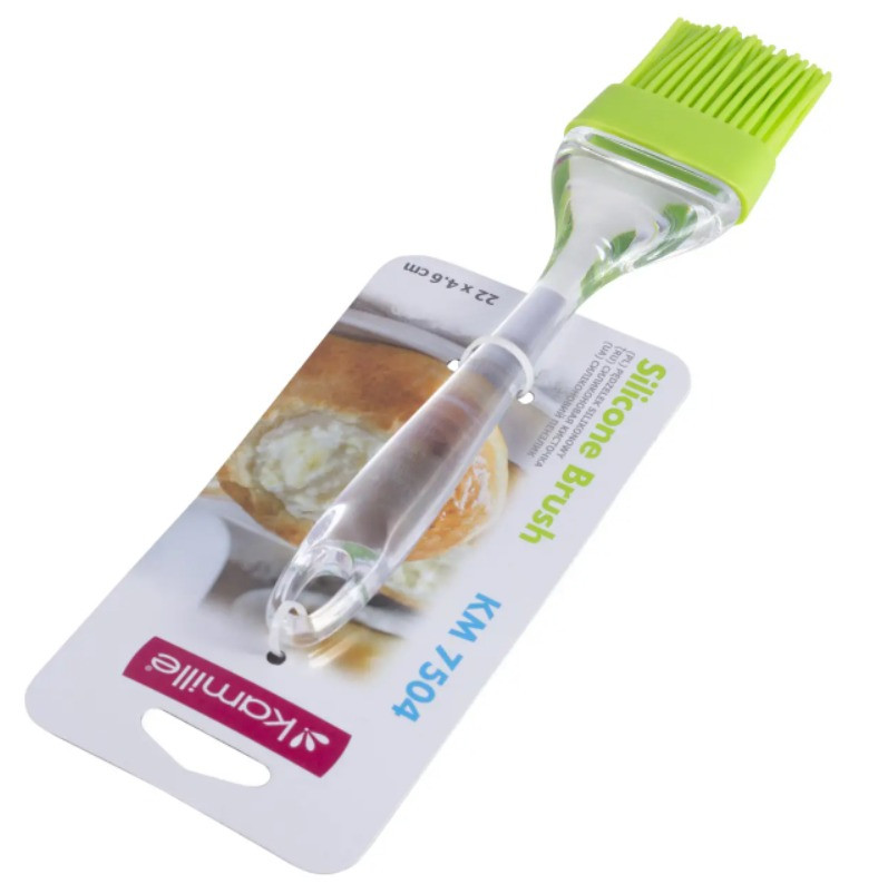 Пензель кондитерський Kamille ширина 5 см h22 см силікон (7504 K), фото 1