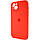 Чохол для смартфона Silicone Full Case AA Camera Protect for Apple iPhone 15 11, Red, фото 3
