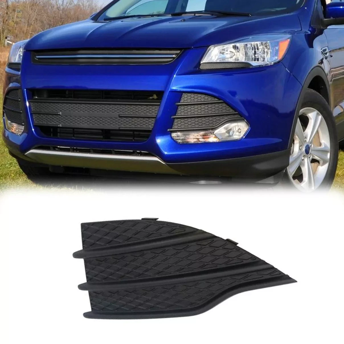 Заглушка ПТФ Ford Kuga Escape 2013-2016 матова ліва CJ5Z17E811-AA
