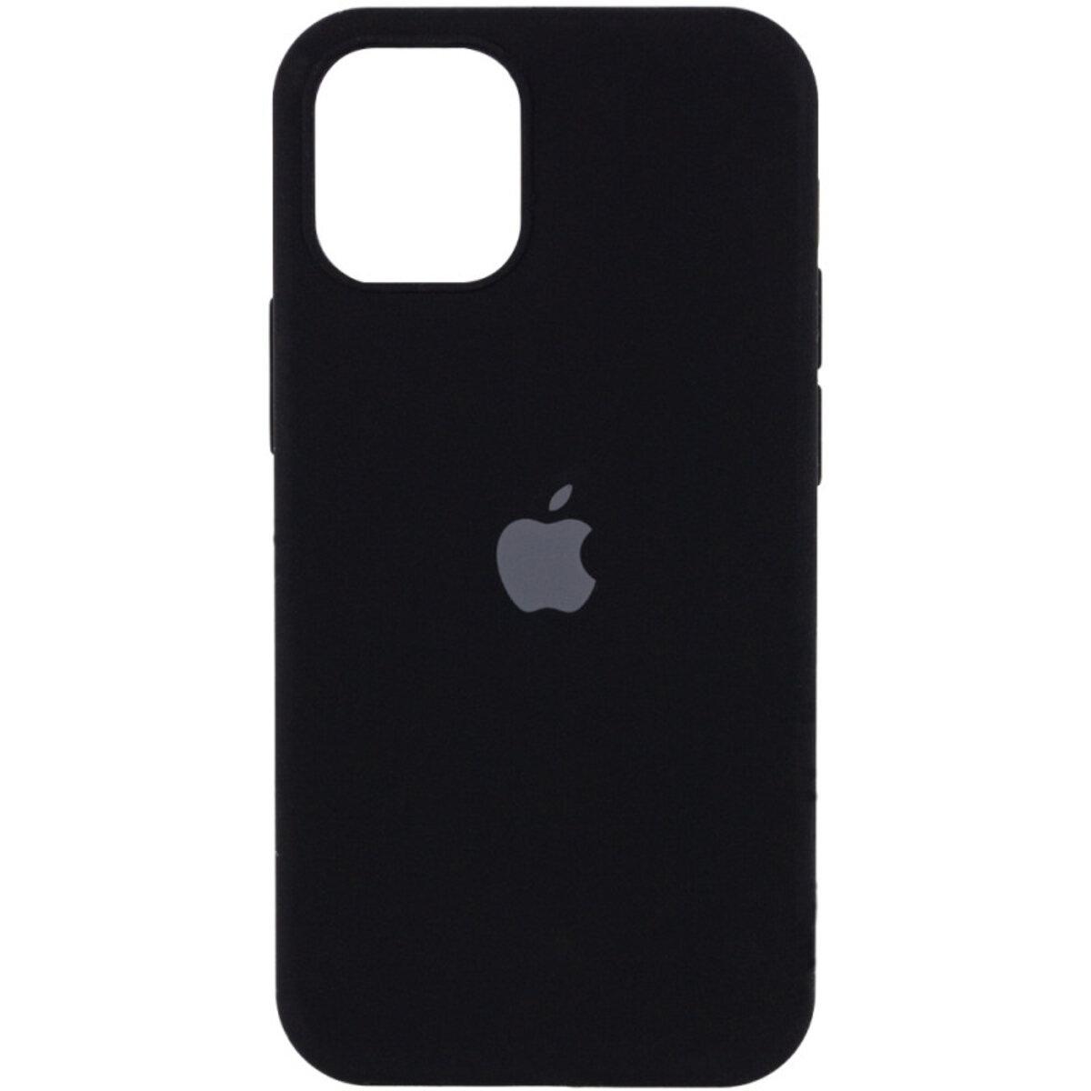 Чохол для смартфона Silicone Full Case AA Open Cam for Apple iPhone 12 14,Black
