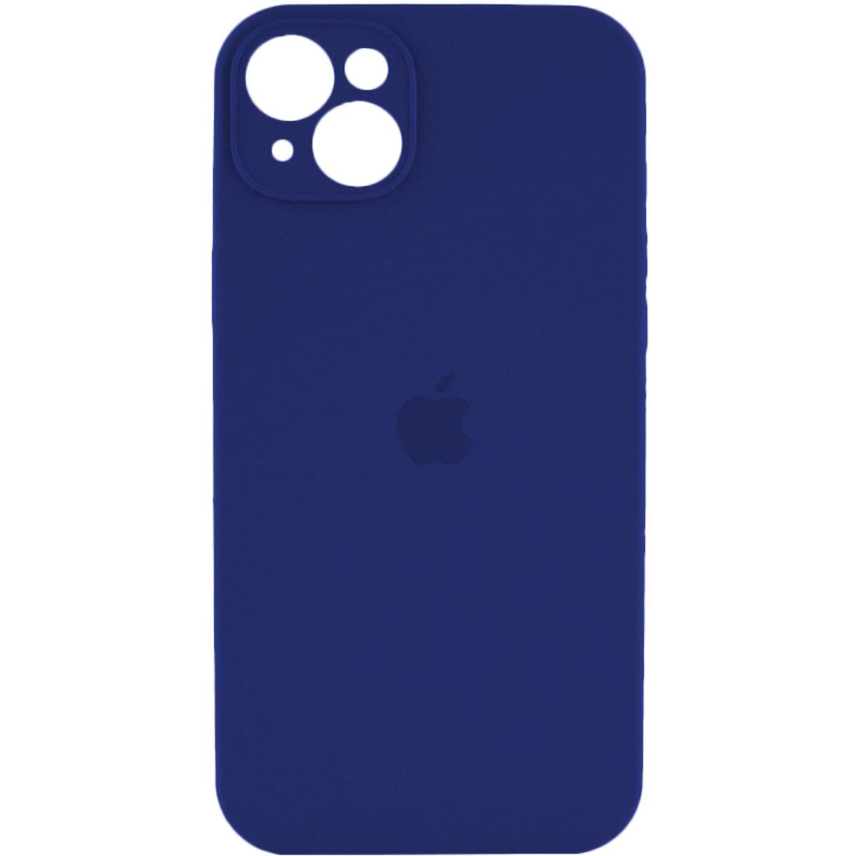 Чохол для смартфона Silicone Full Case AA Camera Protect for Apple iPhone 14 39, Navy Blue