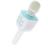 Портативна колонка HOCO BK5 Cantando karaoke microphone Blue
