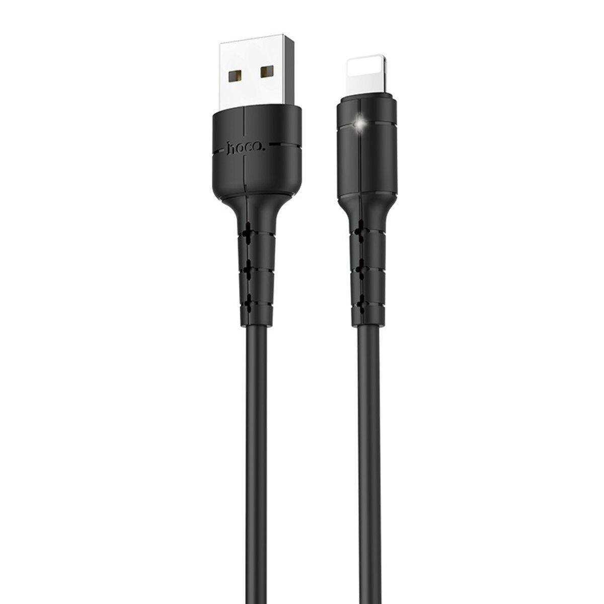 Кабель HOCO X30 Star Charging data cable for iP Black