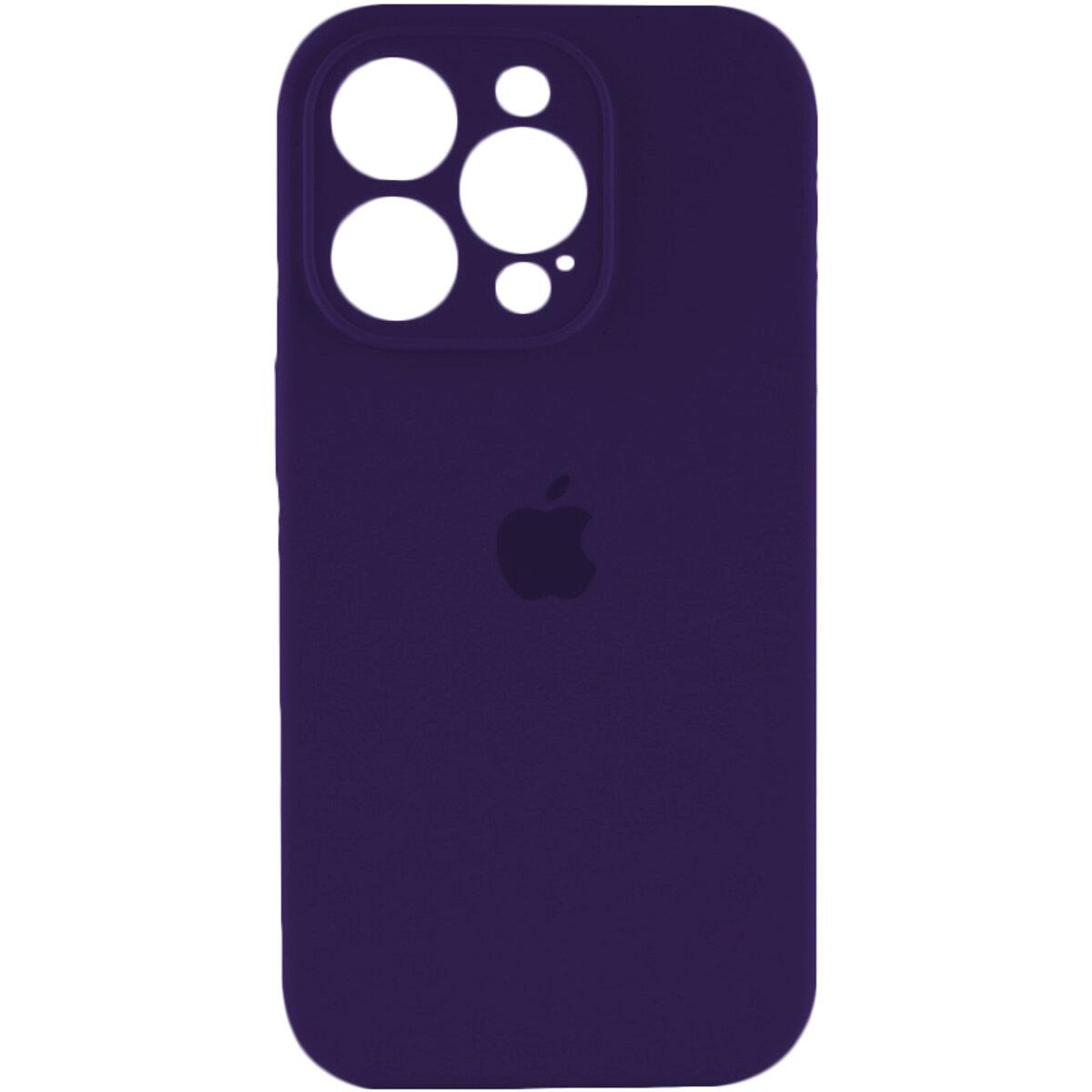 Чохол для смартфона Silicone Full Case AA Camera Protect for Apple iPhone 13 Pro Max 59, Berry Purple