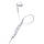 Навушники Baseus Encok 3.5mm lateral in-ear Wired Earphone H17 White, фото 4