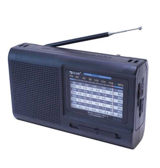 Радіоприймач Golon RX-3040, чорний