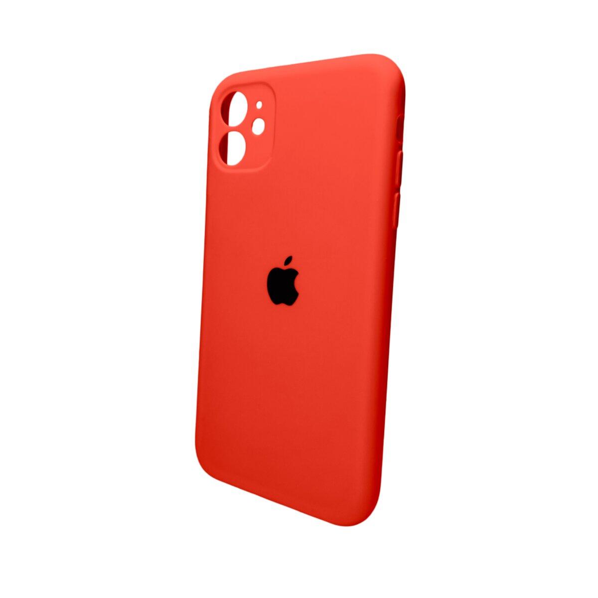 Чохол для смартфона Silicone Full Case AA Camera Protect for Apple iPhone 11 Pro Max кругл 11, Red