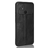 Чохол для смартфона Cosmis Leather Case for Poco C40 Black