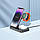 Бездротовий зарядний пристрій BOROFONE BQ26 Best 3-in-1 wireless fast charger Black, фото 5