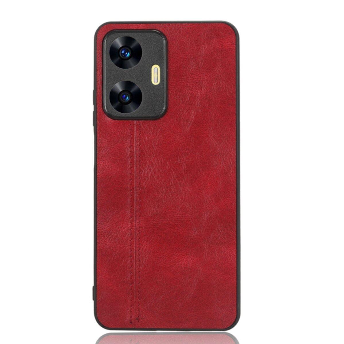Чохол для смартфона Cosmis Leather Case for Realme C55 Red