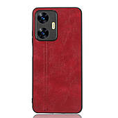 Чохол для смартфона Cosmis Leather Case for Realme C55 Red