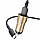 Автомобільний зарядний пристрій BOROFONE BZ19A Wisdom single port QC3.0 car charger set(Type-C) 18W Gold, фото 3