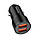 Автомобільний зарядний пристрій BOROFONE BZ19B Wisdom 36W dual port QC3.0 car charger Black, фото 3