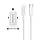 Автомобільний зарядний пристрій BOROFONE BZ12B single port QC3.0 (Type-C to Lightning) 18W White, фото 3