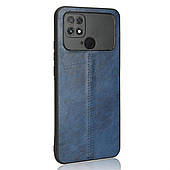 Чохол для смартфона Cosmis Leather Case for Poco C40 Blue
