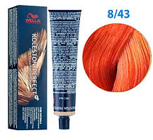 Крем-фарба для волосся Wella Koleston 8/43, 60 мл
