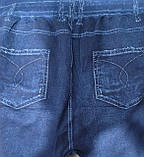 Лосини "Ластівка" джинс безшовні супербатал, фото 5