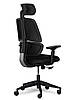 Офісне ортопедичне комп'ютерне крісло Mealux Leo Air Black, фото 11