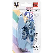 Коректор стрічковий 5 мм х 6 метрів + запасний блок 3002 ELLOTT