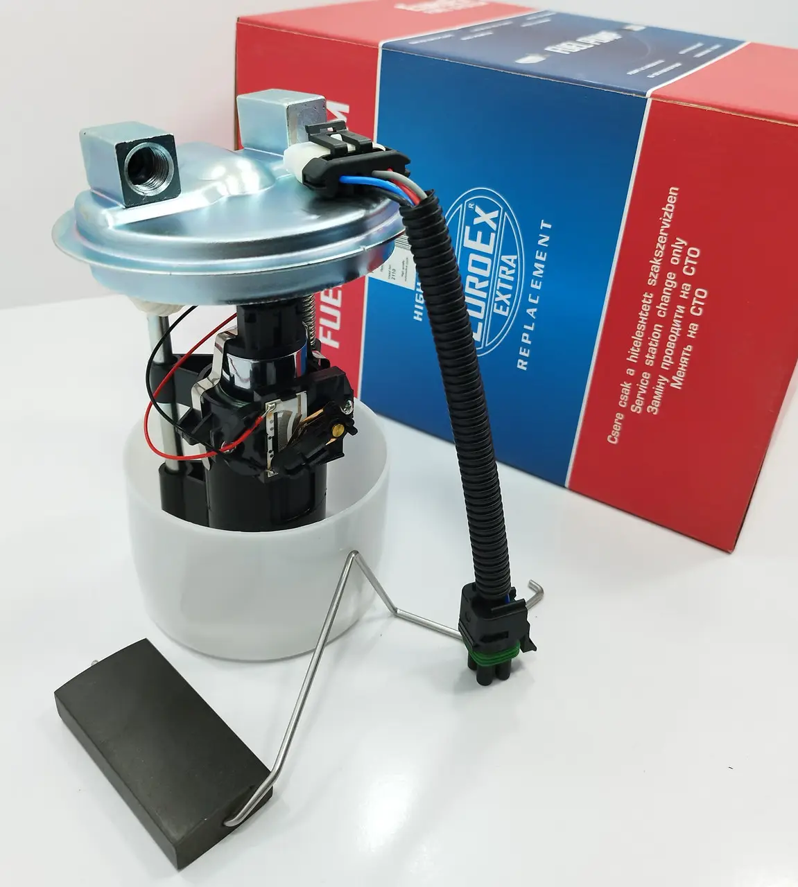 Насос топливный в сборе ВАЗ 2110-12 (под резьбу) EuroEx Венгрия (ID ...