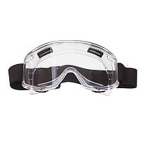 Окуляри захисні прозорі закритого типу, полікарбонат INTERTOOL SP-0078