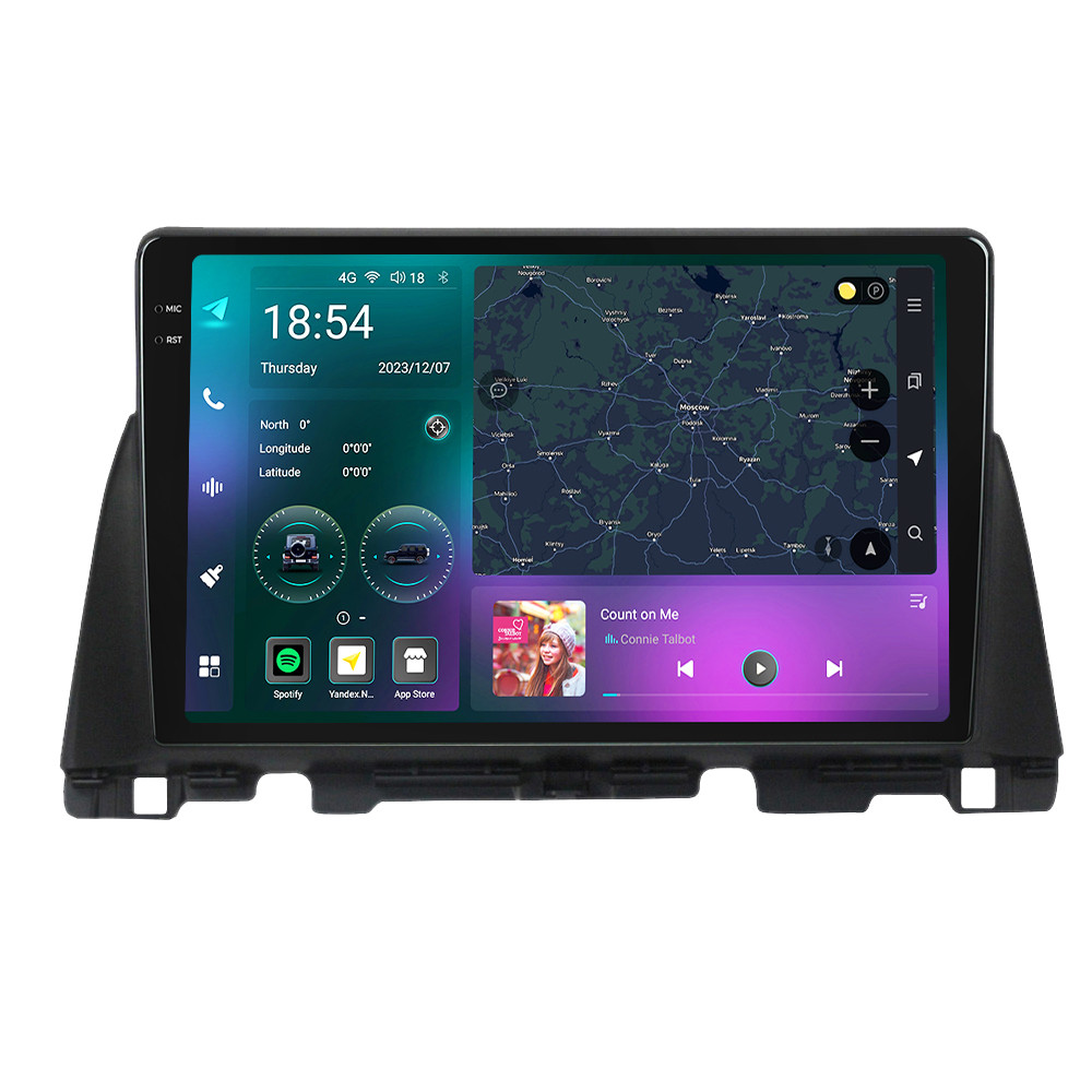 Штатна магнітола Mekede M7 Plus Kia Optima 4 (2015 - 2020) CarPlay QleD (1 Din)