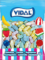 Цукерки желейні жувальні  BABIES 1кг ТМ VIDAL Бач Іспанія