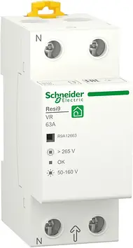 Реле напруги RESI9 63A, 1P+N, 230 В, 50 Гц