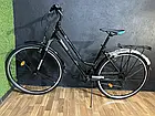 Велосипед жіночий Crosser City Life Lady 28" легка рама перемикачі Shimano 21S міцний багажник крила захист, фото 3