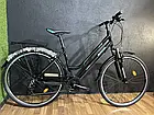 Велосипед жіночий легка алюмінієва рама обладнання Shimano багажник та крила Crosser City Life Lady 28", фото 5