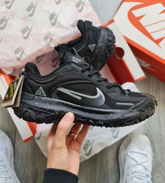 Кросівки чоловічі Nike ACG Mountain Fly 2 low black чорні весна осінь літо