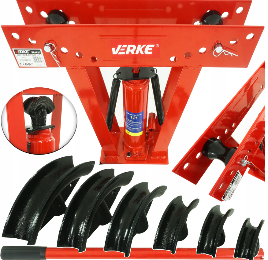 Трубогиб Гідравлічний 12 т LEX V84850, фото 1