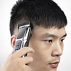 Машинка для стрижки волосся, 4 насадки GM-6069 / Акумуляторна машинка для стрижки / Чоловічий тример, фото 5